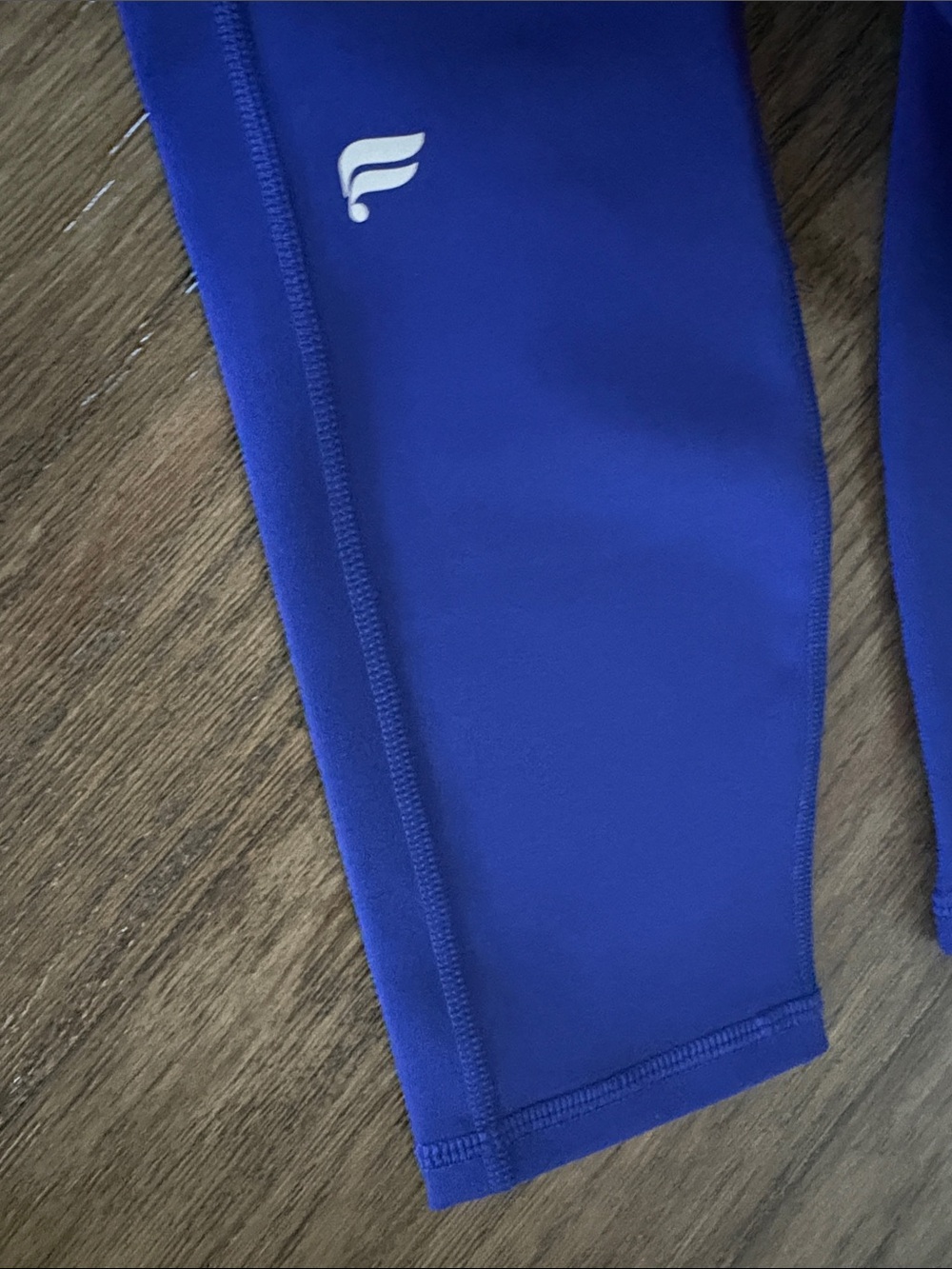 NWT [Fabletics] Define PowerHold High-Waisted Leggings 7/8 Admiral Blue Womens S - Picture 9 of 13